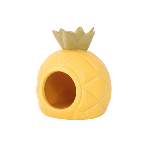 Tafit Ceramic Pineapple Hamster Hideout