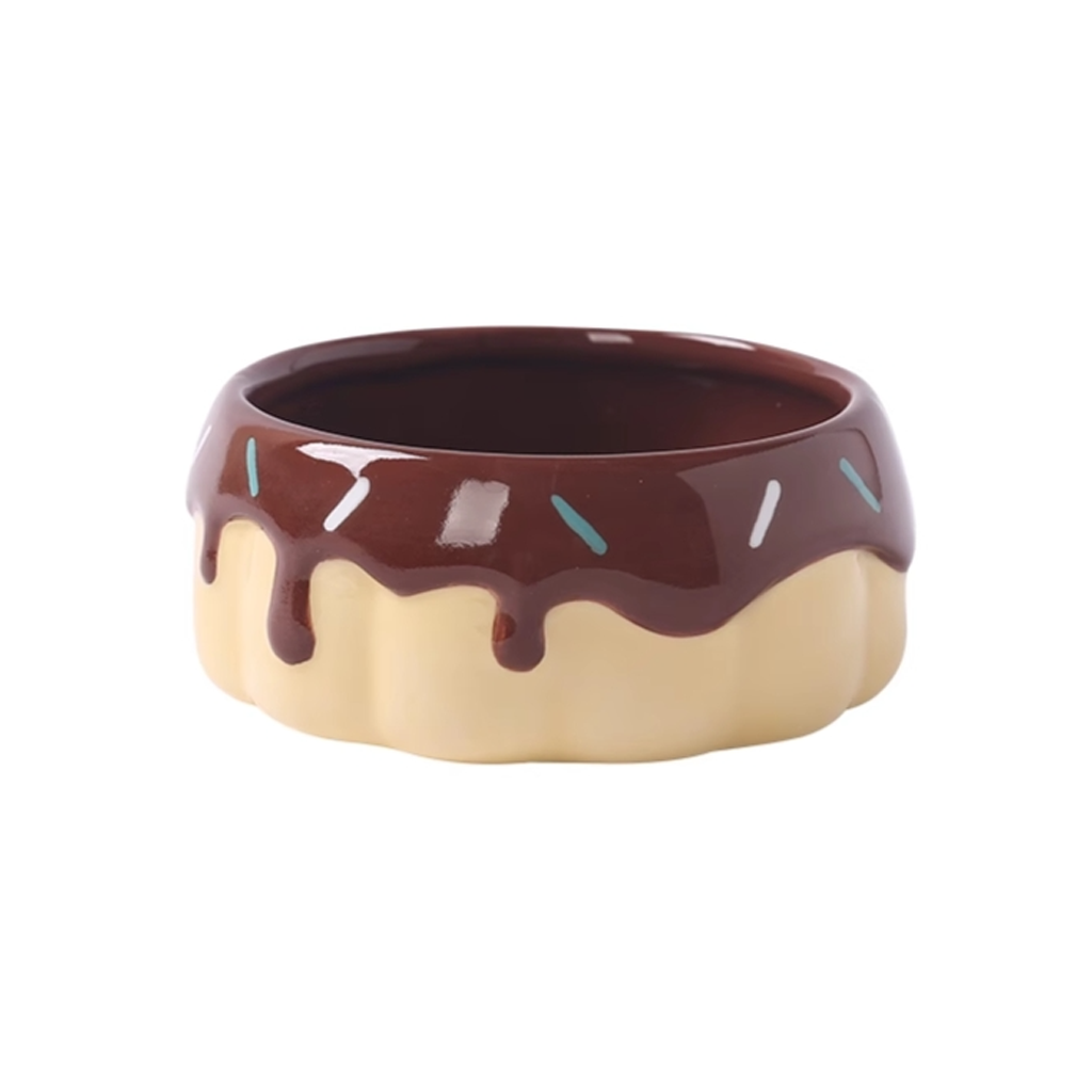 Tafit Ceramic Pudding-Shaped Food Bowl