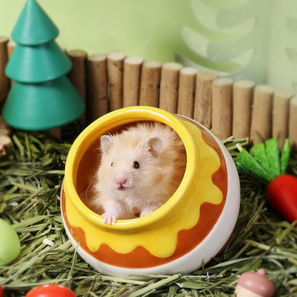 Tafit Ceramic Honeypot Hamster Bath House