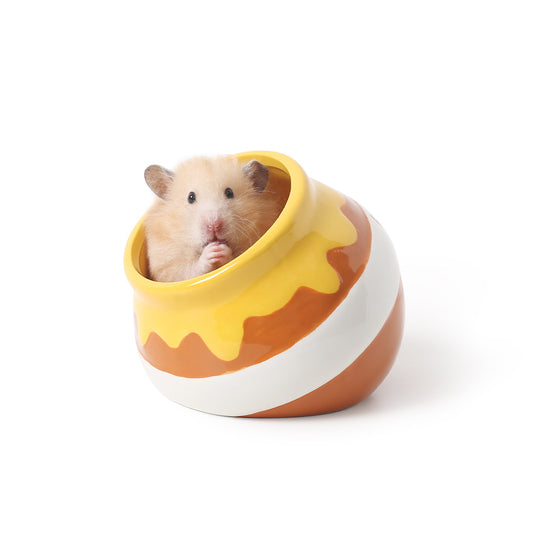 Tafit Ceramic Honeypot Hamster Bath House