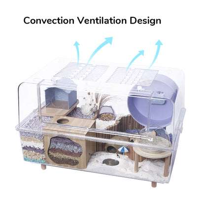 Tafit Clear View Hamster Cage 75