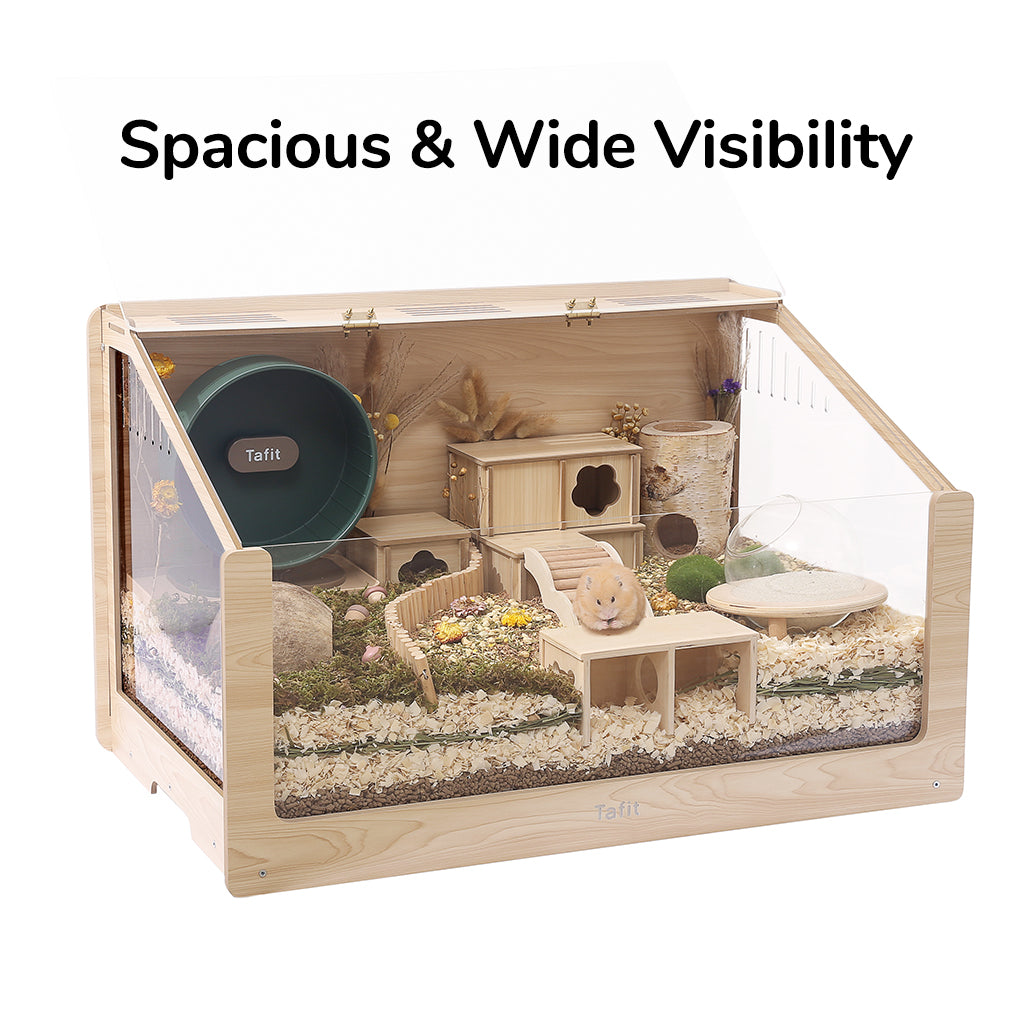 Tafit Large Wooden Hamster Cage