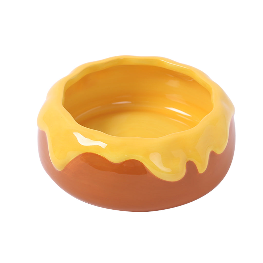 Tafit Ceramic Pudding-Shaped Food Bowl