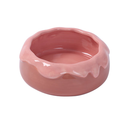 Tafit Ceramic Pudding-Shaped Food Bowl