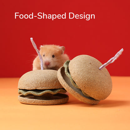 Tafit Burger-Shaped Hamster Toy