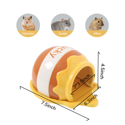 Tafit Ceramic Honeypot Hamster Hideout