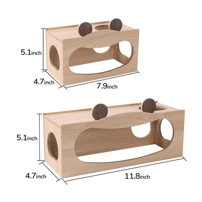 Tafit Wooden Crabby Hamster Tunnel