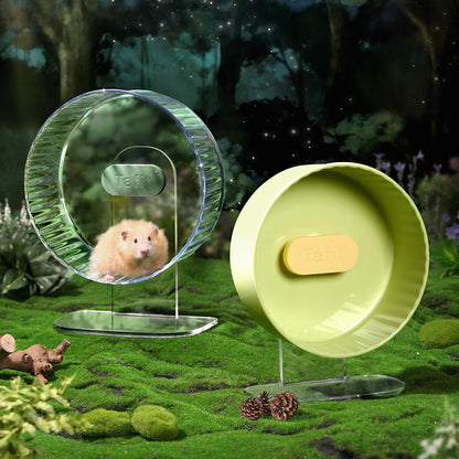 Tafit Crystal Silent Hamster Wheel