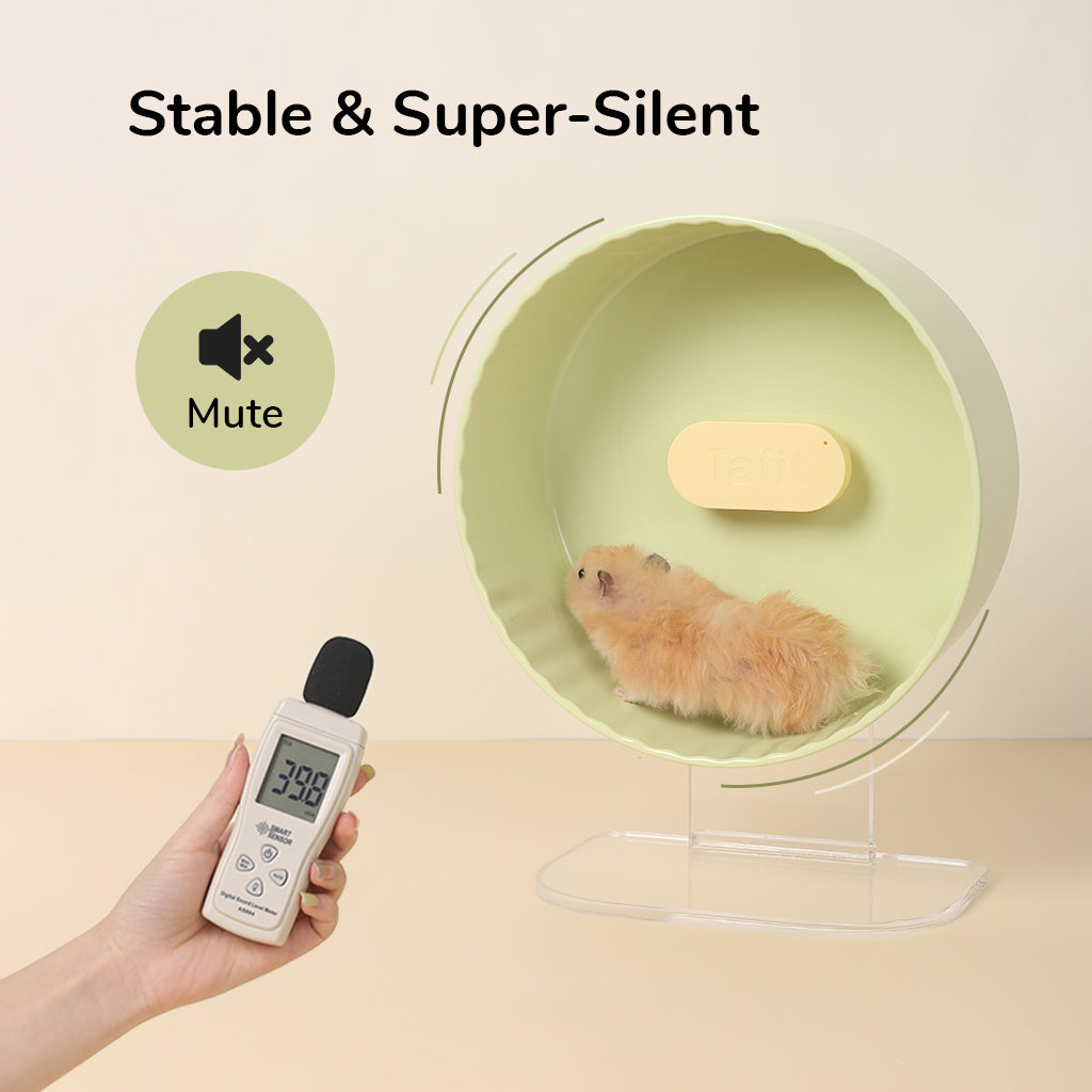 Tafit Crystal Silent Hamster Wheel