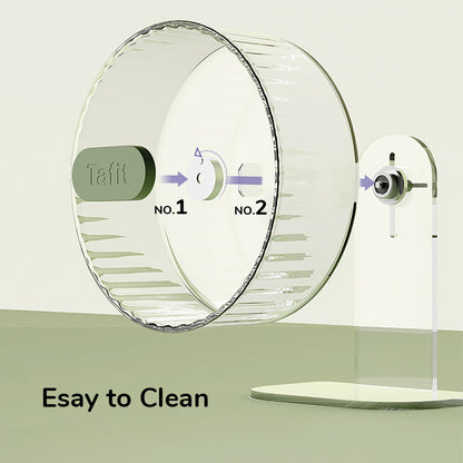 Tafit Crystal Silent Hamster Wheel