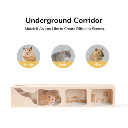 Tafit Wooden House Hamster Hideout