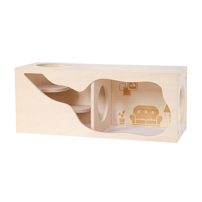 Tafit Wooden House Hamster Hideout